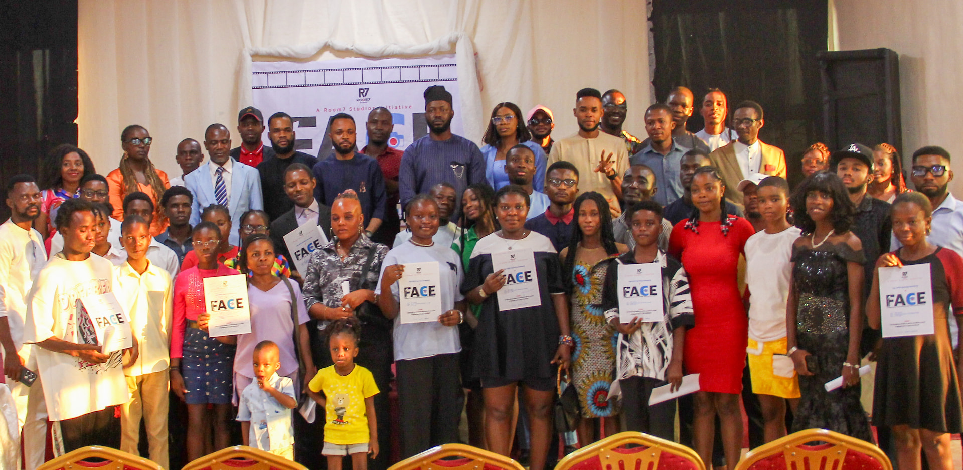 FACE 2025 Uyo participants at the certificate presentation